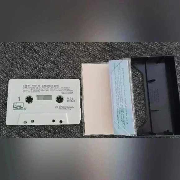 Kenny Rogers' Greatest Hits 1980 Audio  Cassette Tape - Picture 3 of 4